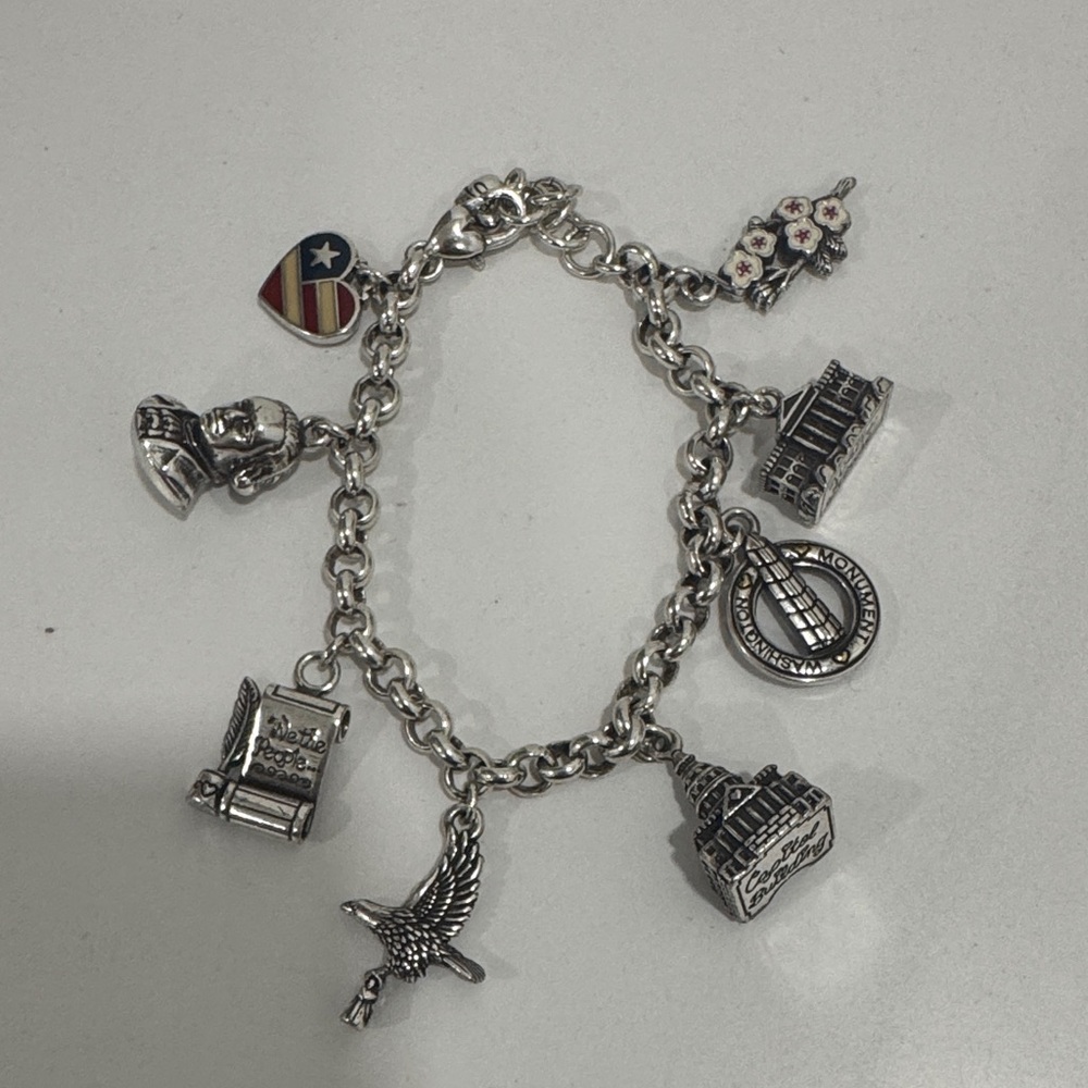 Brighton Washington DC charm bracelet